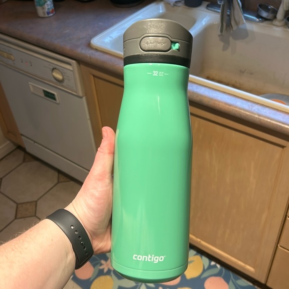 *NEW & UNUSED* Contigo 32oz Water Bottle - Teal - Picture 1 of 4